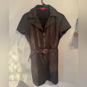 Guess Suede dress size Large
